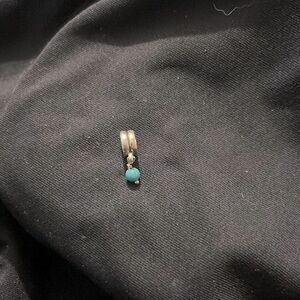 Turquoise dangle charm
